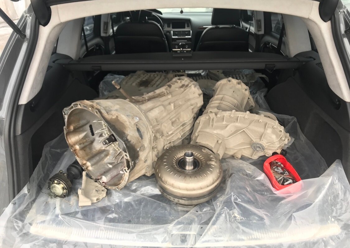 Audi Q7 - 6 от автора Чёрный лимузин в Бортжурнале