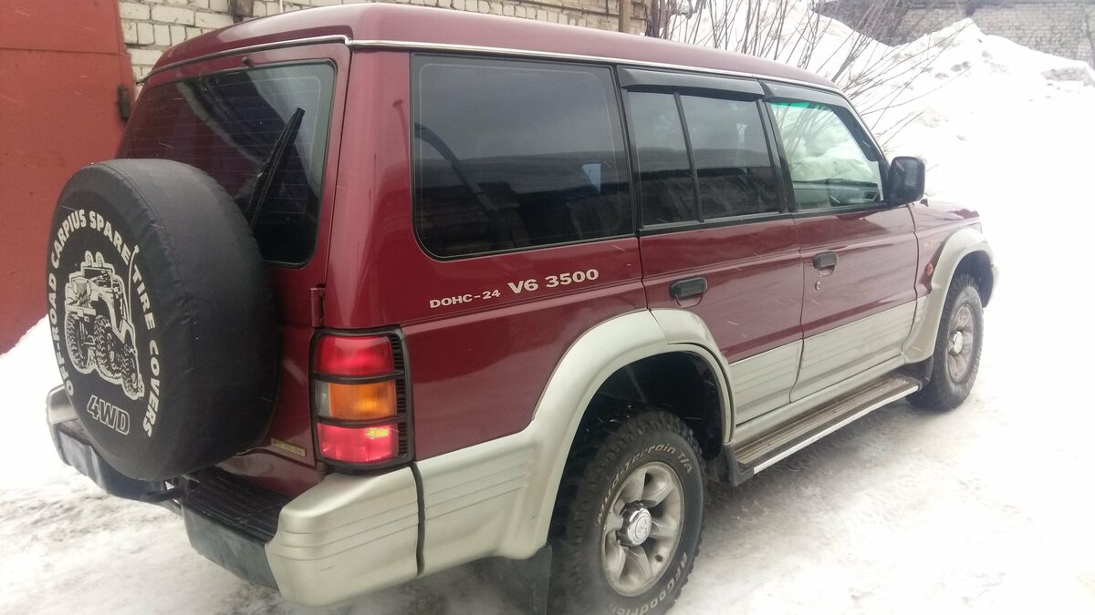 Mitsubishi Pajero - 14 от автора Оранжевый седан в Бортжурнале