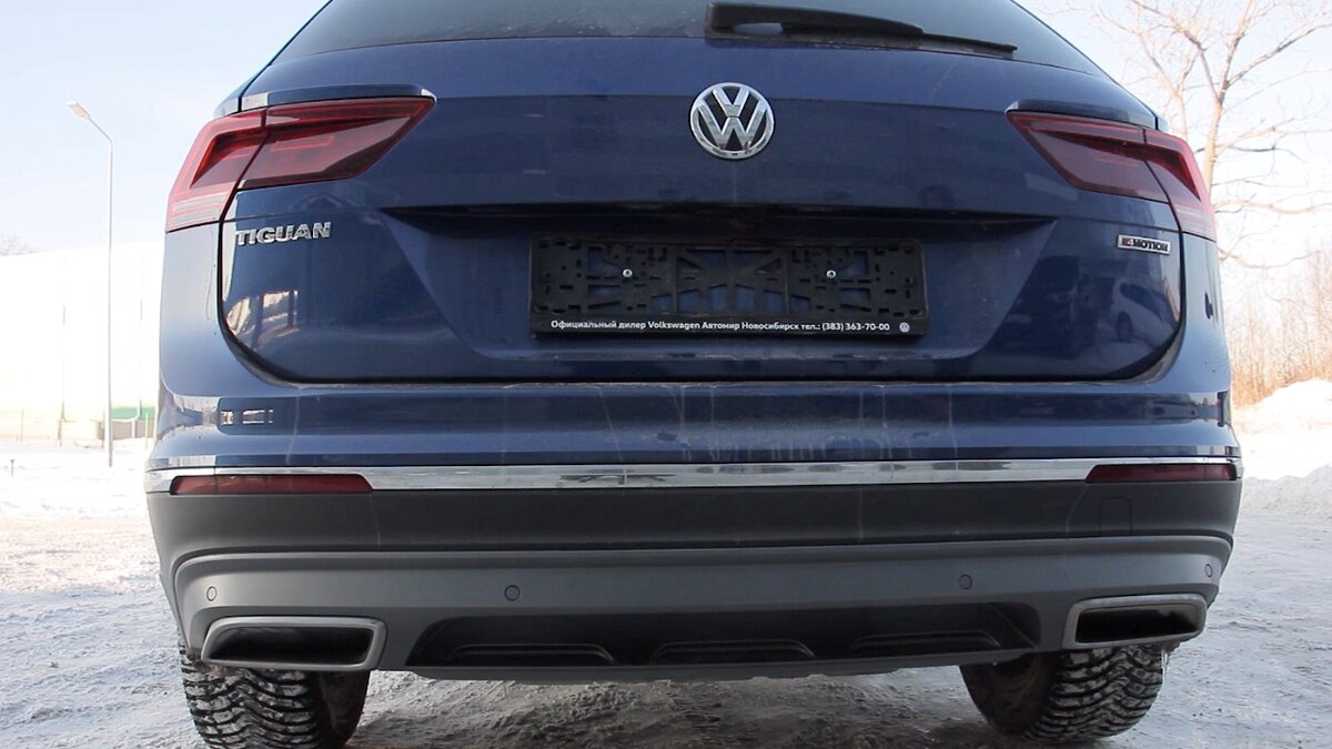 Volkswagen Tiguan - 4 от автора Чёрный внедорожник в Бортжурнале
