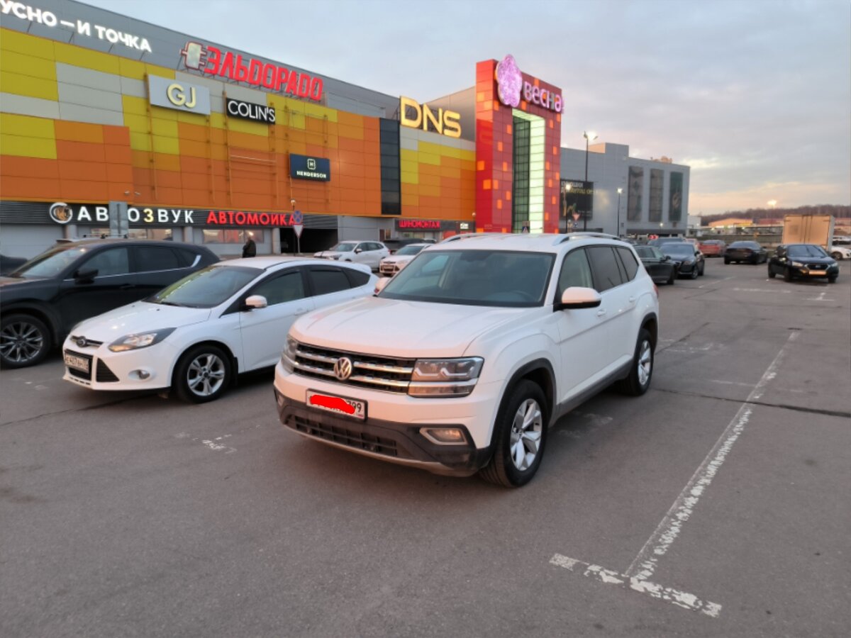 Volkswagen Teramont - 1 от автора Чёрный хэтчбек в Бортжурнале