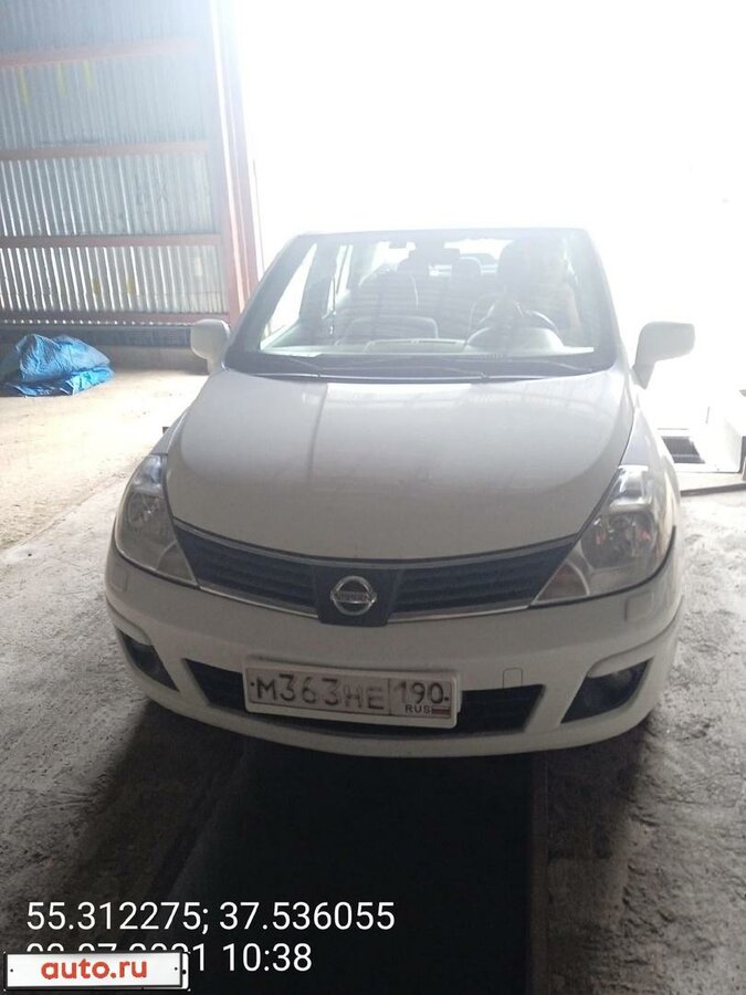 Nissan Tiida - 1 от автора Олег в Бортжурнале