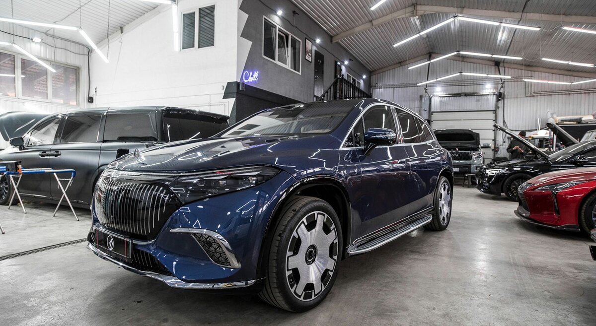 Mercedes-Benz Maybach EQS SUV - 13 от автора just-tuning в Бортжурнале