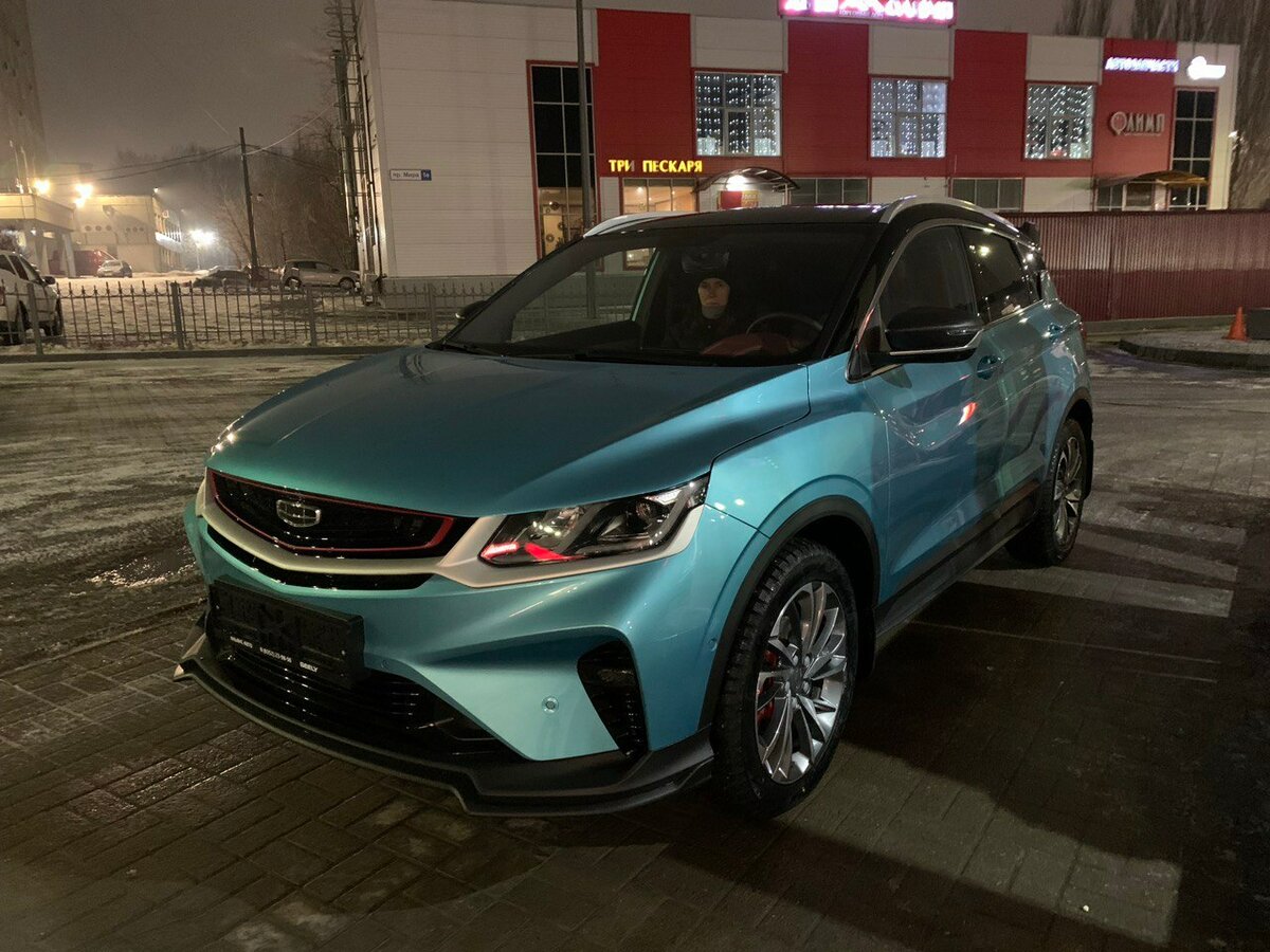 Geely Coolray - 2 от автора Владимир в Бортжурнале