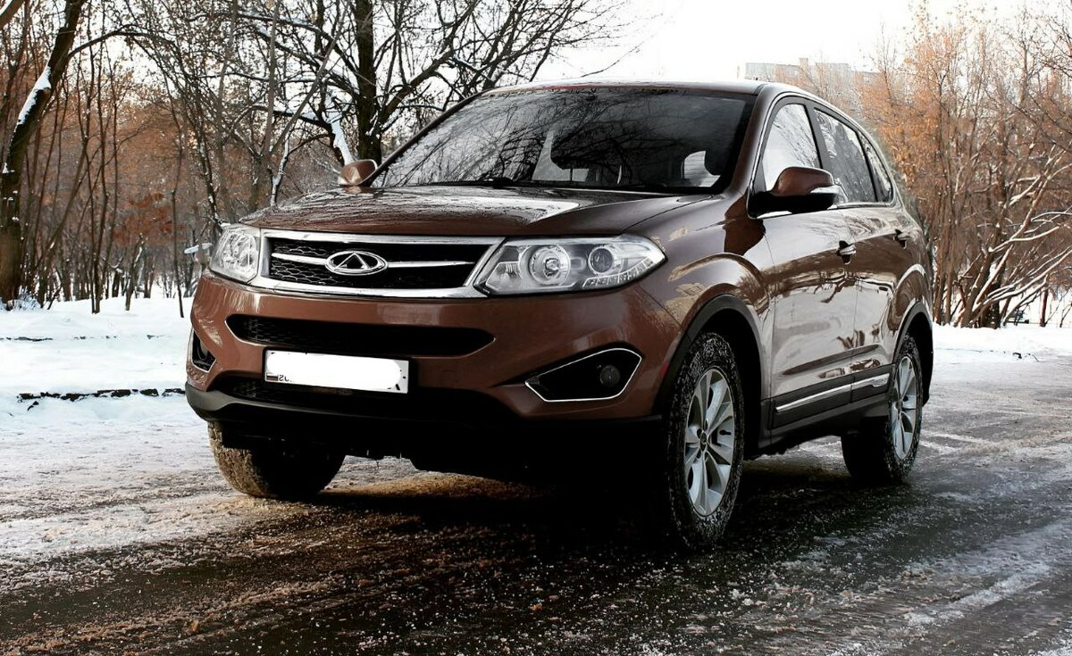 Chery Tiggo 5 - 1 от автора Коричневый седан в Бортжурнале