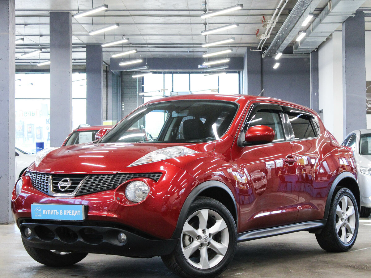 Nissan Juke Красный 2012 с пробегом 71 377 км. в автоцентре Крост в Ростове-на-Д
