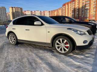 2009 Infiniti EX35 I (J50), белый, 1150000 рублей, вид 1