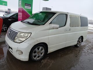 2007 Nissan Elgrand II (E51), белый, 650000 рублей, вид 1