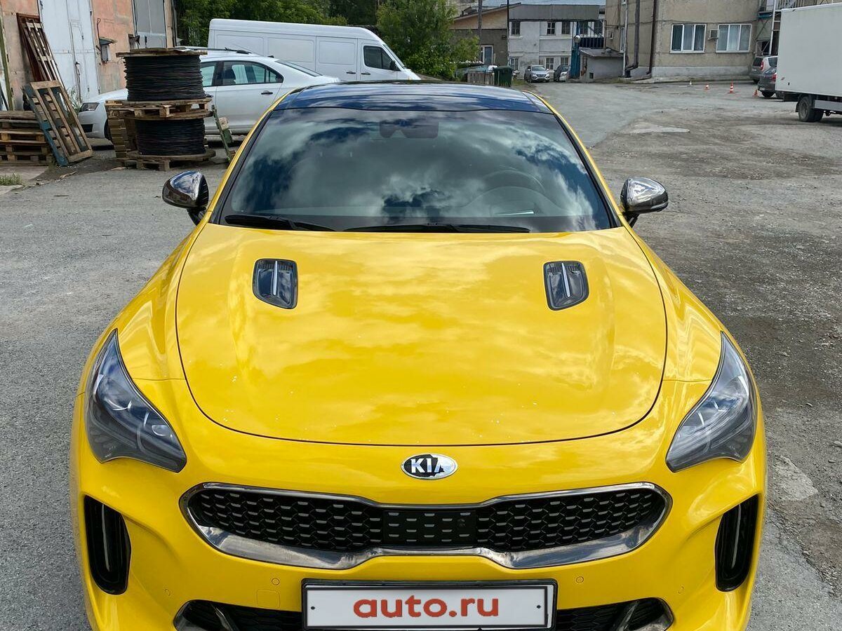 Купить б/у Kia Stinger I 3.3 AT (370 л.с.) 4WD бензин автомат в Москве ...