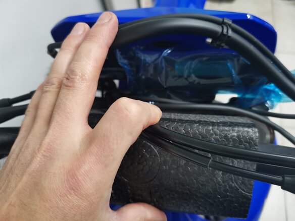 2021 Yamaha WR450F, синий, 1150000 рублей - вид 8