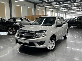 2018 Lada (ВАЗ) Granta I, серебристый, 535000 рублей, вид 1
