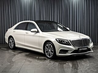 2016 Mercedes-Benz S-Класс 500 Long VI (W222, C217), белый, 4999000 рублей, вид 1
