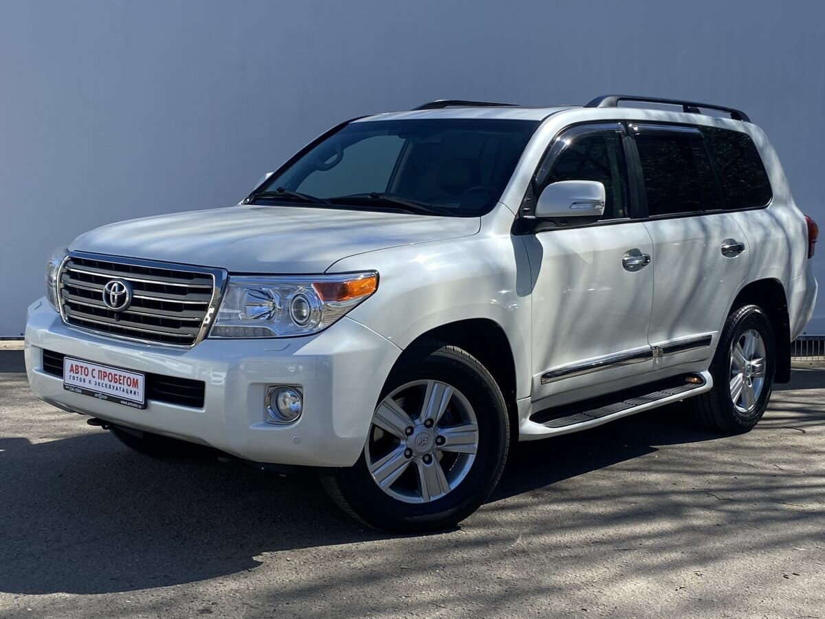 Toyota Land Cruiser 200 Series Рестайлинг 1