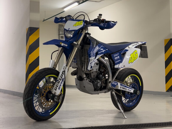 2008 Yamaha WR450F, синий, 550000 рублей