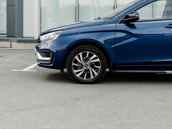 2026 Lada (ВАЗ) Vesta I Рестайлинг (NG), синий - вид 10