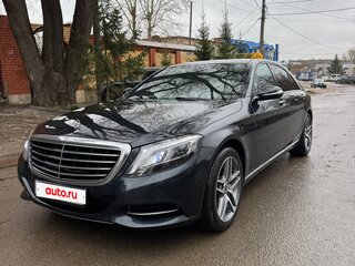 2014 Mercedes-Benz S-Класс 350 CDI BlueTEC Long 7G-TRONIC VI (W222, C217), чёрный, 2990000 рублей, вид 1