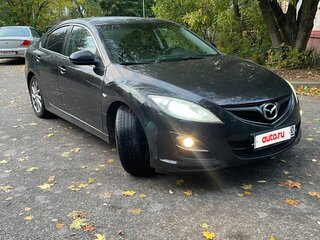 2012 Mazda 6 II (GH) Рестайлинг, чёрный, 850000 рублей, вид 1