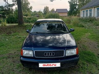 1994 Audi 100 IV (C4), синий, 160000 рублей, вид 1