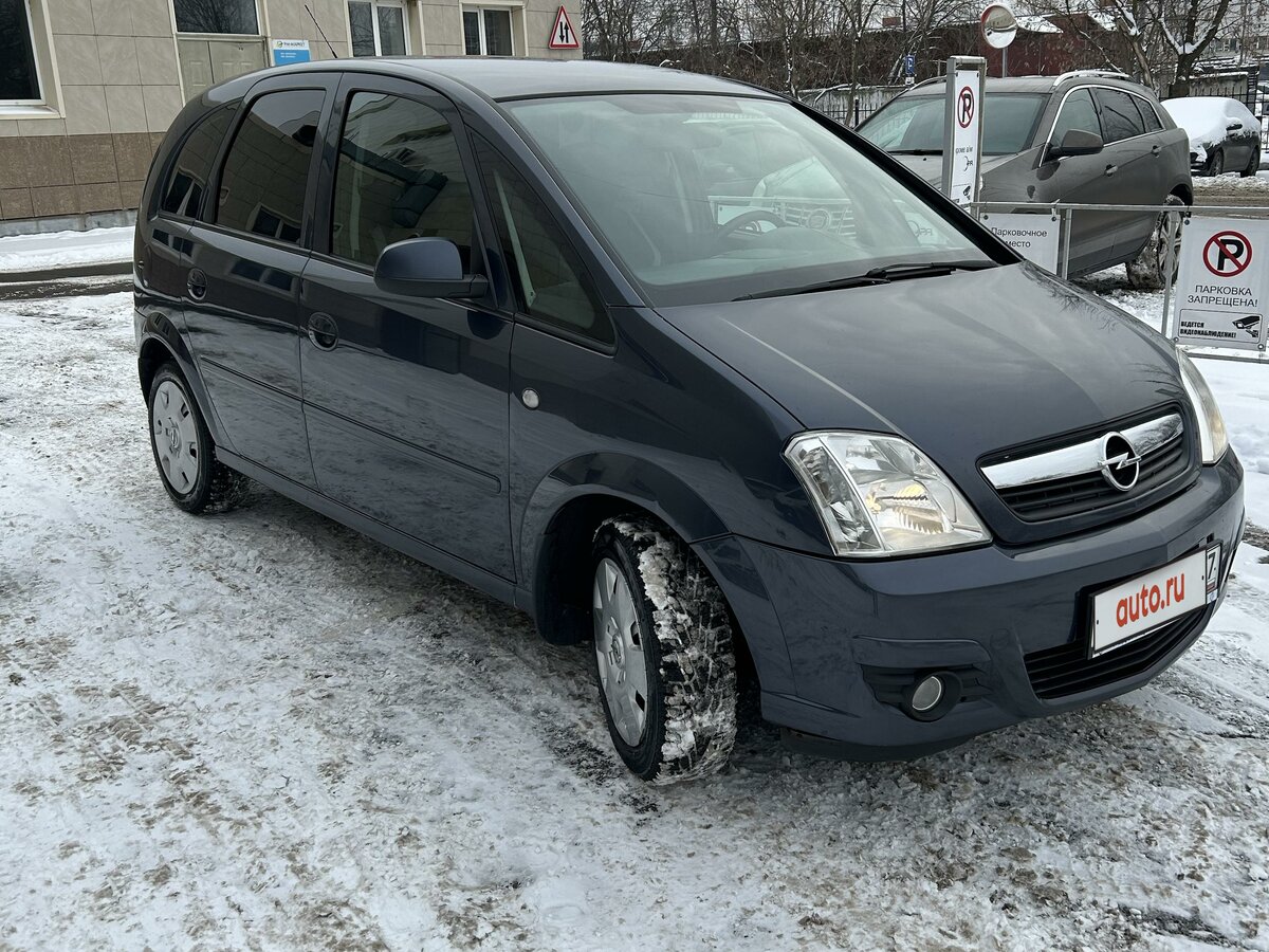 Купить б/у Opel Meriva A Рестайлинг 1.6 AMT (105 л.с.) бензин робот в ...