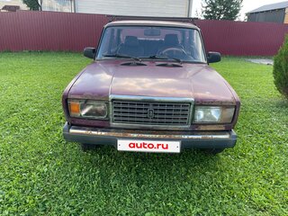 2003 Lada (ВАЗ) 2107, красный, 65000 рублей, вид 1