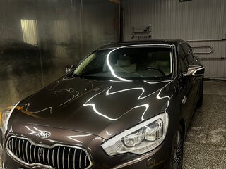 2013 Kia Quoris I, коричневый, 1700000 рублей, вид 1