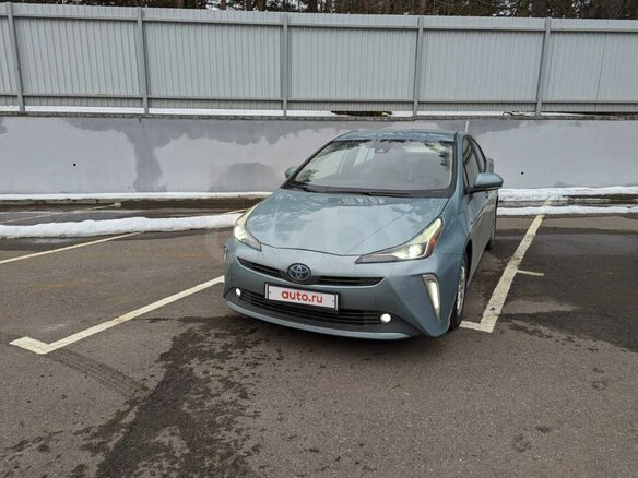 2021 Toyota Prius IV Рестайлинг (XW50), голубой, 1972184 рублей - вид 5