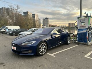 2016 Tesla Model S 75D I Рестайлинг, синий, 3390000 рублей, вид 1