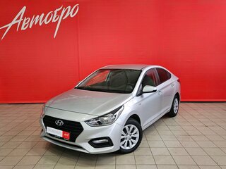 2019 Hyundai Solaris II, серебристый, 1200000 рублей, вид 1