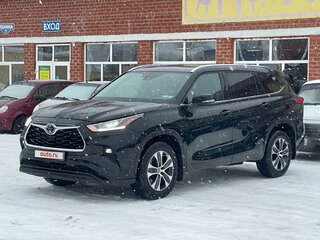2021 Toyota Highlander IV (U70), чёрный, 4700000 рублей, вид 1