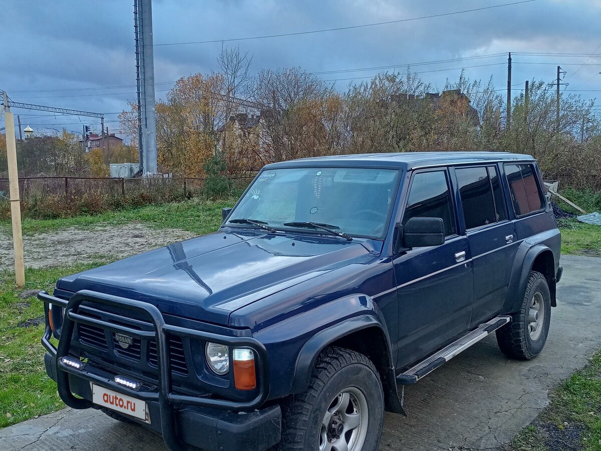 Купить б/у Nissan Patrol IV (Y60) 2.8d MT (116 л.с.) 4WD дизель ...