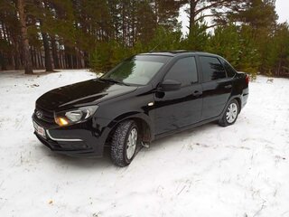 2021 Lada (ВАЗ) Granta I Рестайлинг, чёрный, 800000 рублей, вид 1