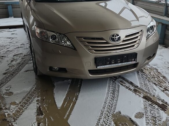 2008 Toyota Camry VI (XV40), бежевый