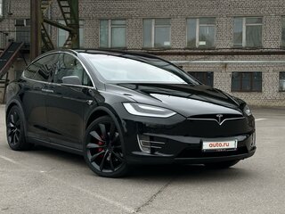 2021 Tesla Model X Performance I, чёрный, 3962308 рублей, вид 1
