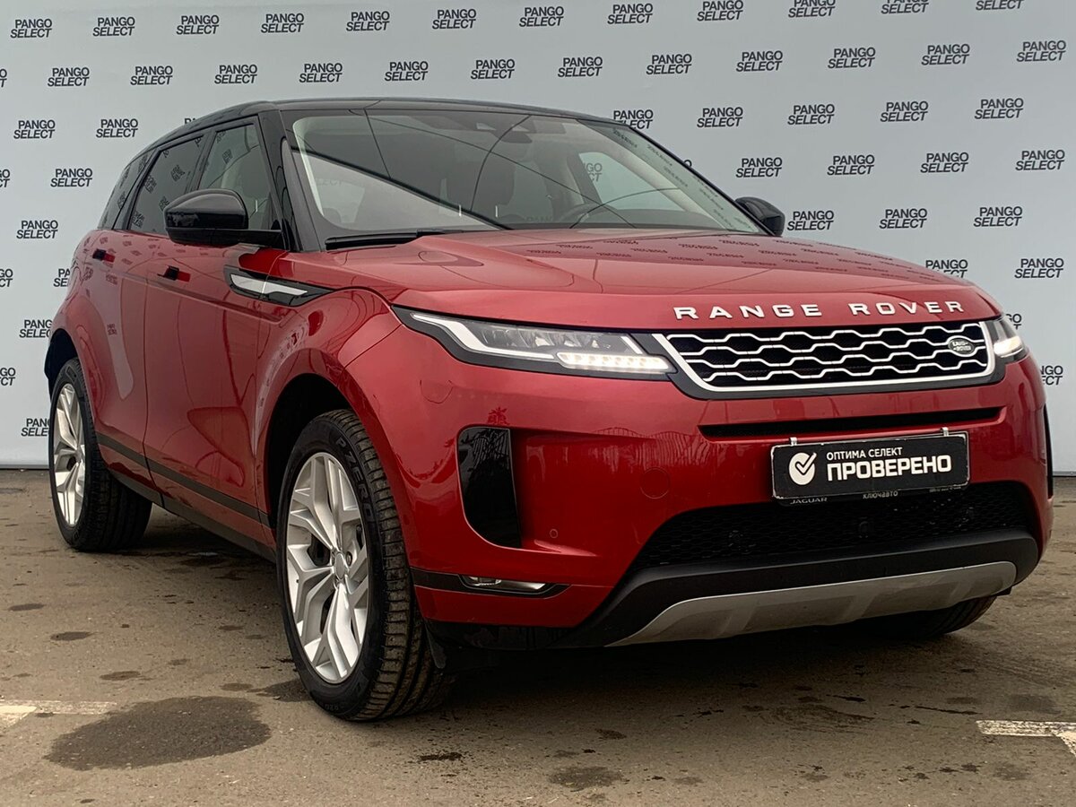 Range Rover Evoque 2019 красный