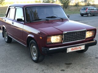 2007 Lada (ВАЗ) 2107, пурпурный, 425000 рублей, вид 1