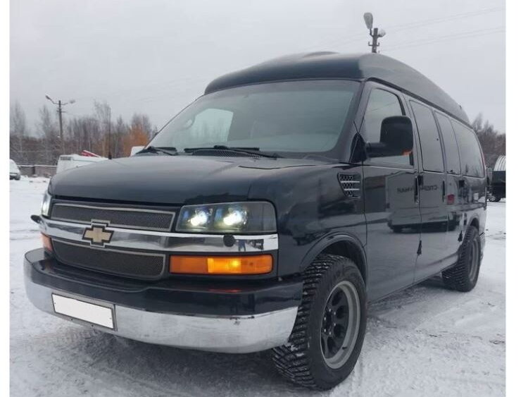 Купить б/у Chevrolet Express бензин автомат в Санкт-Петербурге: синий ...