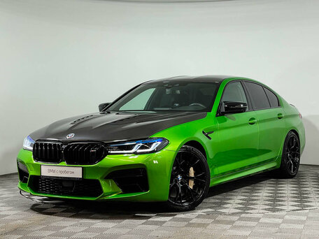 Бмв м5 ф90 зеленая