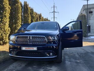 2014 Dodge Durango III Рестайлинг, синий, 1200000 рублей, вид 3