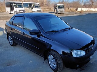 2011 Lada (ВАЗ) Kalina I, чёрный, 280000 рублей, вид 1