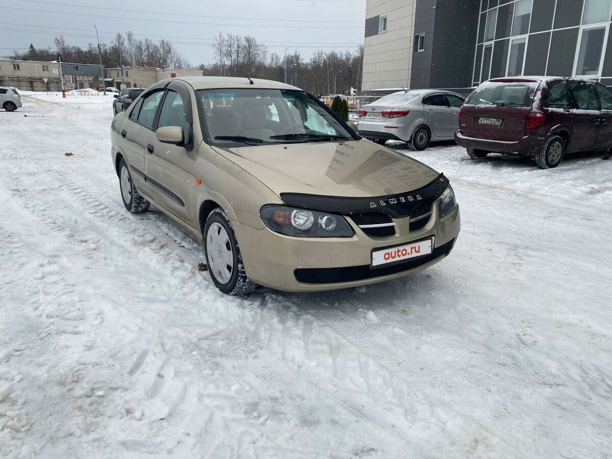 Купить б/у Nissan Almera II (N16) Рестайлинг 1.5 MT (98 л.с.) бензин ...