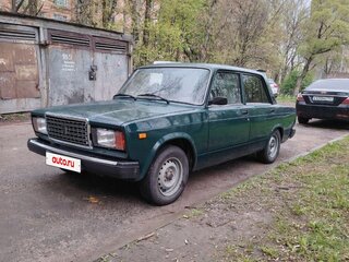 2007 Lada (ВАЗ) 2107, зелёный, 240000 рублей, вид 1