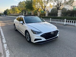 2021 Hyundai Sonata VIII (DN8), белый, 1710000 рублей, вид 1