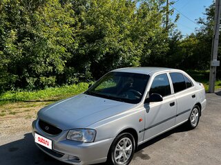 2009 Hyundai Accent ТагАЗ II, серебристый, 415000 рублей, вид 1