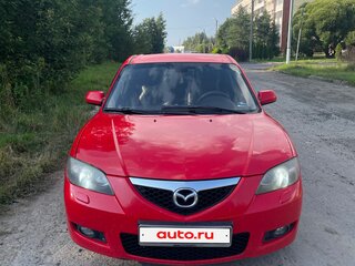 2008 Mazda 3 I (BK) Рестайлинг, красный, 680000 рублей, вид 1