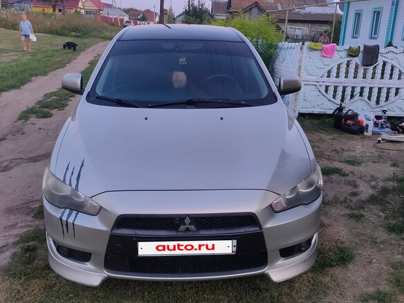 2008 Mitsubishi Lancer X, бежевый, 900000 рублей - вид 1