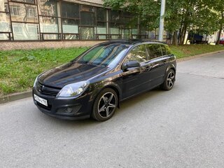 2007 Opel Astra H, чёрный, 299000 рублей, вид 1