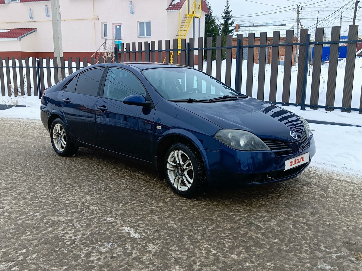 Купить б/у Nissan Primera III (P12) 1.6 MT (109 л.с.) бензин механика в Нижнекам