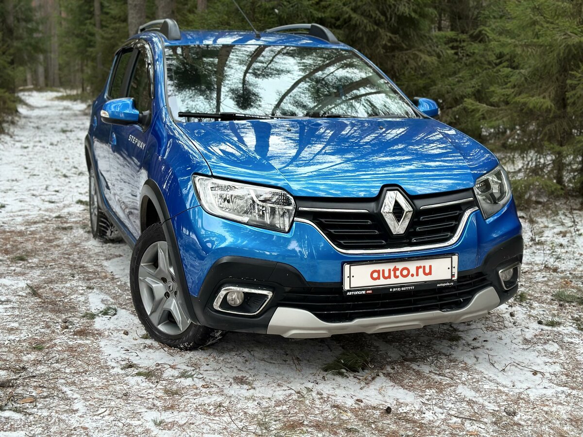 Купить б/у Renault Sandero II Рестайлинг Stepway 1.6 AT (102 л.с ...