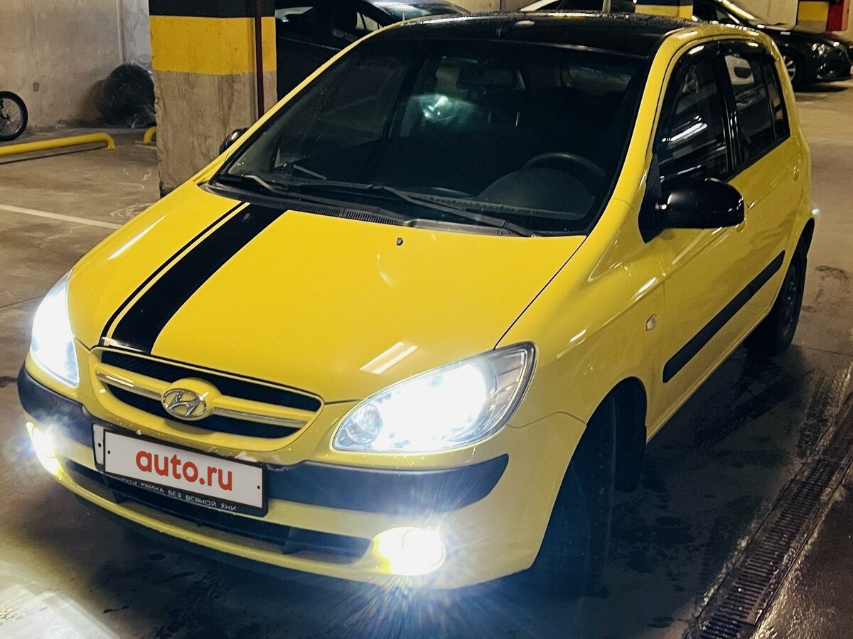 Купить б/у Hyundai Getz I Рестайлинг 1.4 MT (97 л.с.) бензин механика в ...