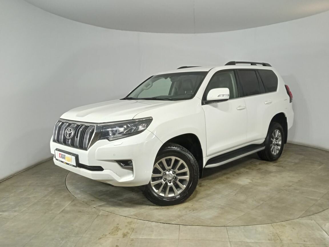 Toyota Land Cruiser Prado 2018 Р±РµР»С‹Р№