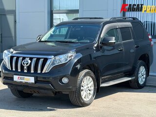 2016 Toyota Land Cruiser Prado 150 Series Рестайлинг 1, чёрный, 3360000 рублей, вид 1
